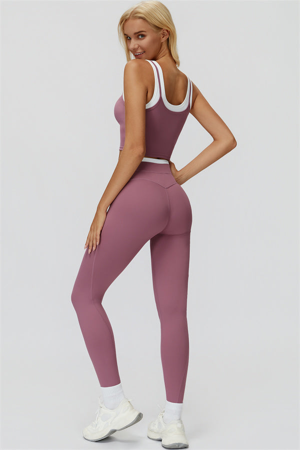 The Canyon Crop Tank Leggings 2-Piece Set
