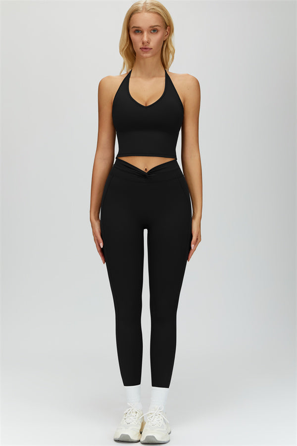 The Dreamy Crop Top Leggings 2-Piece Set