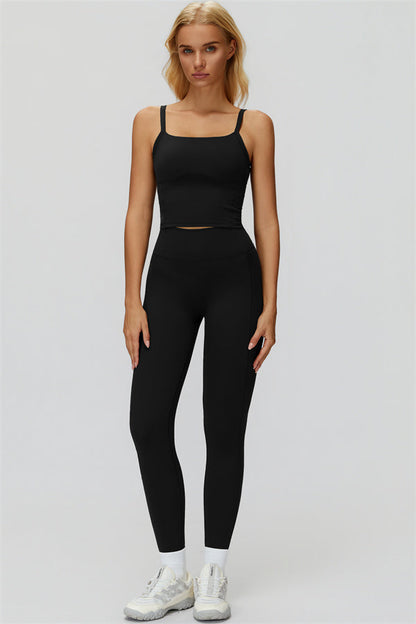 The Fyra Crop Tank Leggings 2-Piece Set