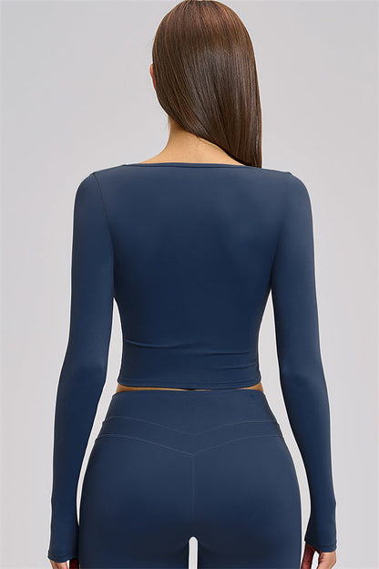 The Stride Long Sleeve T-shirt Flared Leggings 2-Piece Set