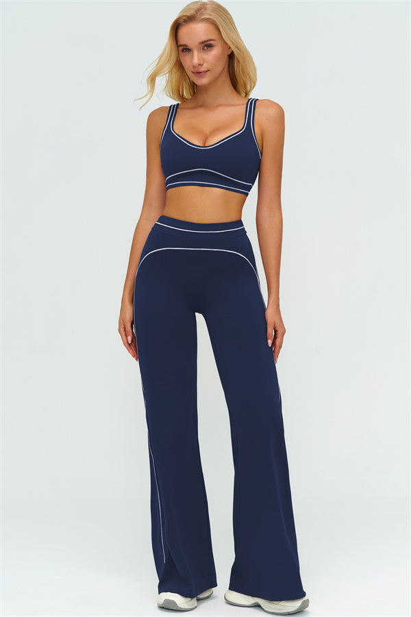 The Amara Sports Bra Flared Leggings 2-Piece Set