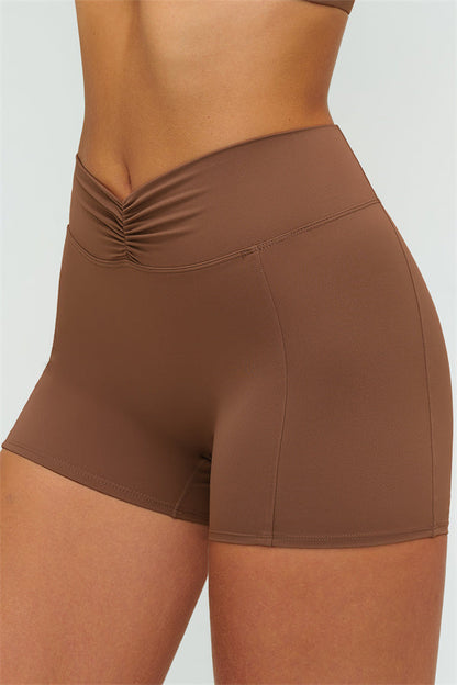 The Lushness Y-Back Sports Bra Shorts 2-Piece Set