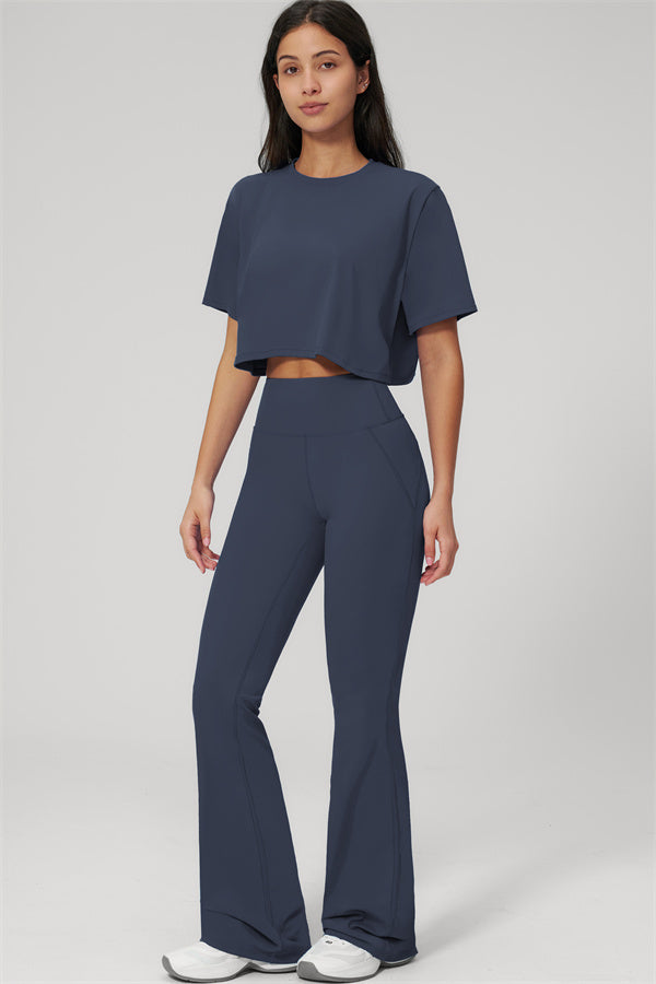 The Bold T-shirt Flared Leggings 2-Piece Set
