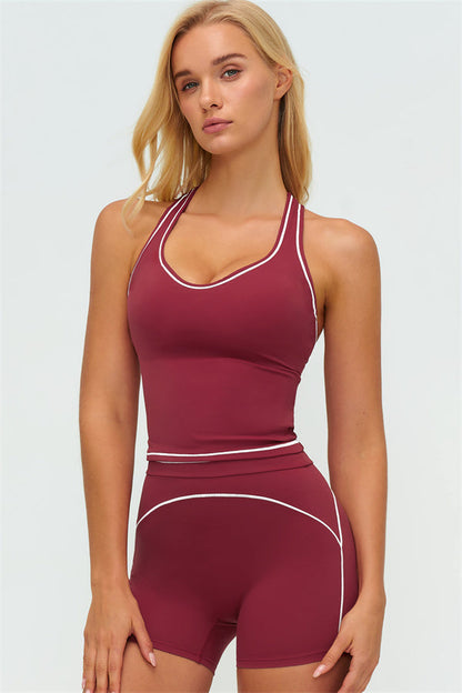 The Amara Crop Top Shorts 2-Piece Set