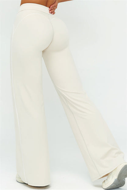 The Amara Crop Top Flared Leggings 2-Piece Set