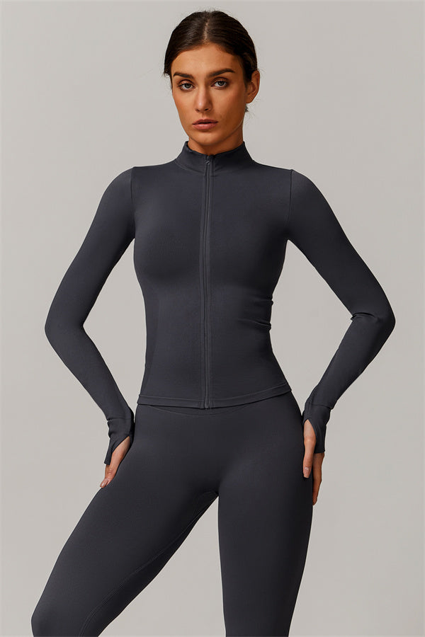 The Nova Luxe Jacket Sports Bra Leggings 3-Piece Set