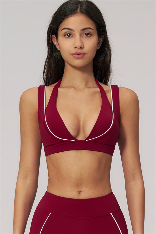 The Clarity Contour Line Sports Bra Shorts 2-Piece Set