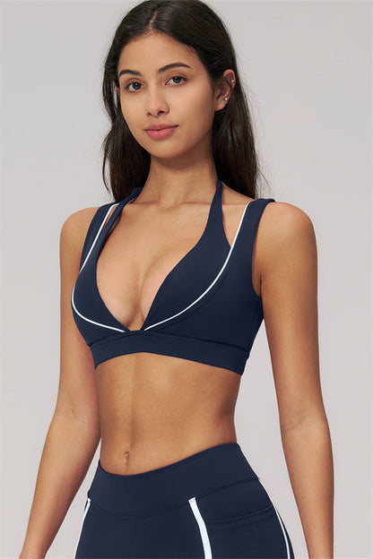 The Clarity Contour Line Sports Bra Shorts 2-Piece Set