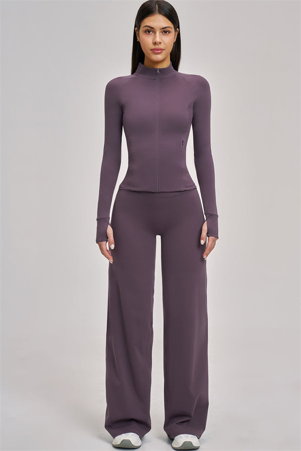 The Swoon Jacket Flared Leggings 2-Piece Set