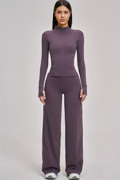 The Swoon Jacket Flared Leggings 2-Piece Set