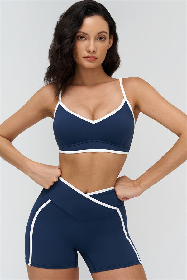 The Crave Contrast Sports Bra