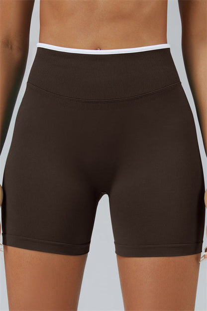 The Elevate Long Sleeve Crop top Shorts 2-Piece Set