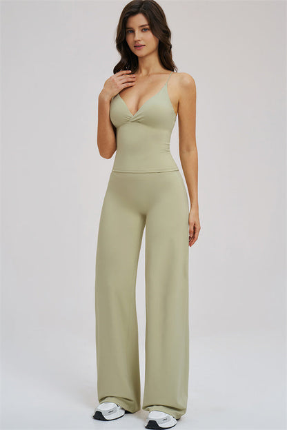 The Mosaic Tank Top Straight Leg Pants 2-Piece Set