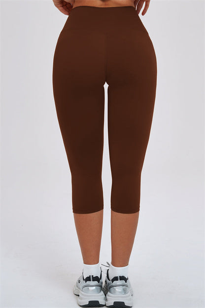 The Twirl Halter Tank Top Capri Leggings 2-Piece Set