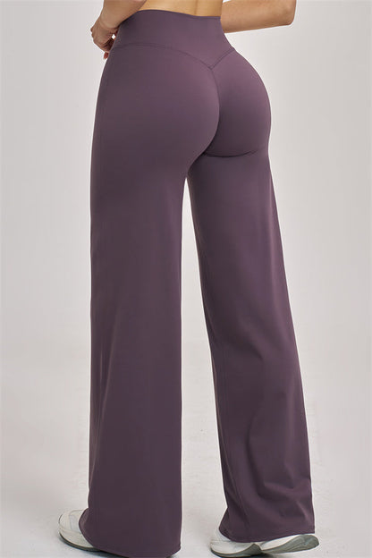 The Swoon Long Sleeve Crop top Flared Leggings 2-Piece Set