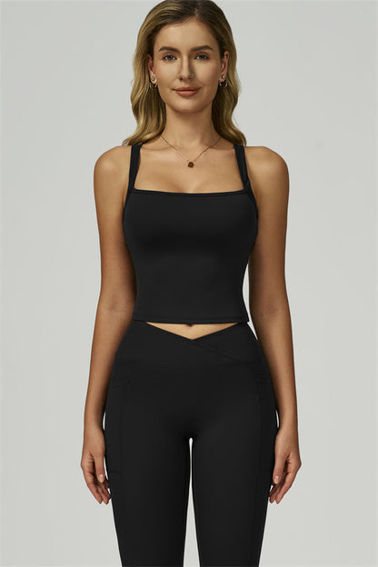 The Flourish Crop Tank Leggings 2-Piece Set
