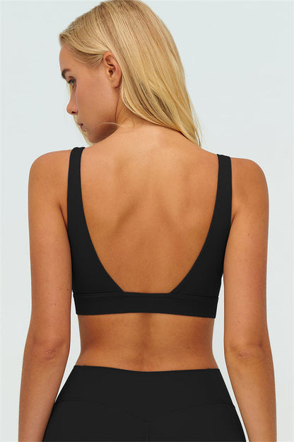 The Lushness V-Back Sports Bra Leggings 2-Piece Set