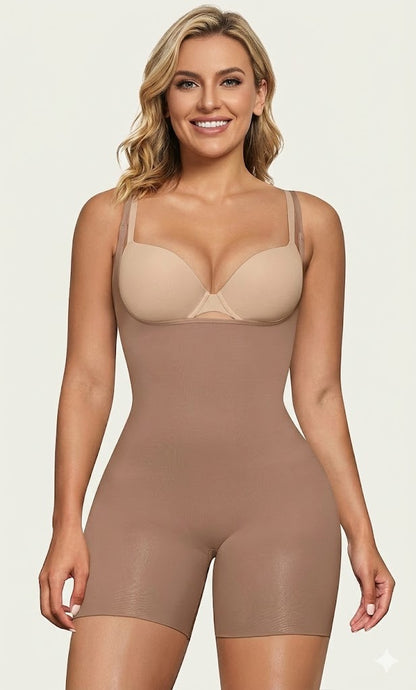Open-Bust Shapewear Bodysuit | Tummy Control & Butt Lifter