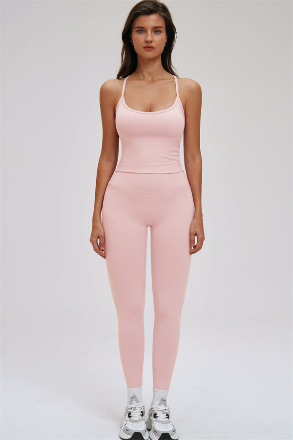 The Svelte Cross Back Tank Top