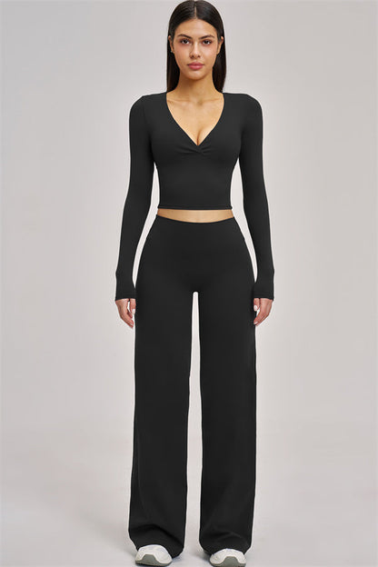 The Swoon Long Sleeve Crop top