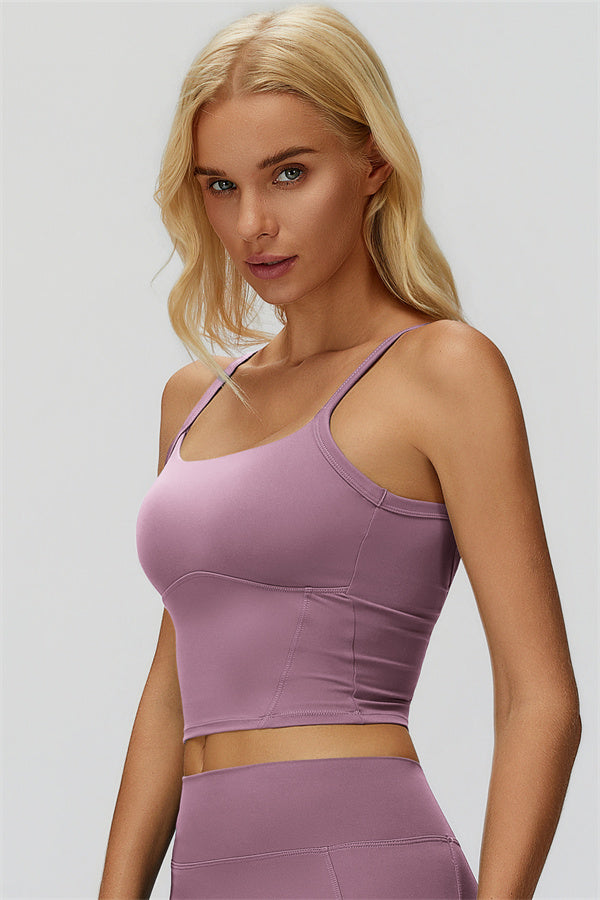 The Fyra Crop Tank Shorts 2-Piece Set