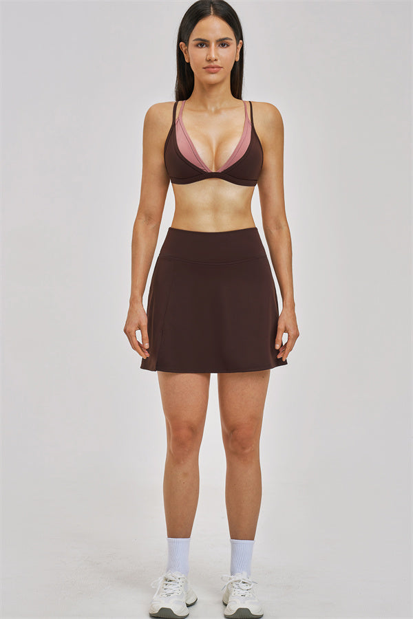 The Seraphine Layered V Sports Bra
