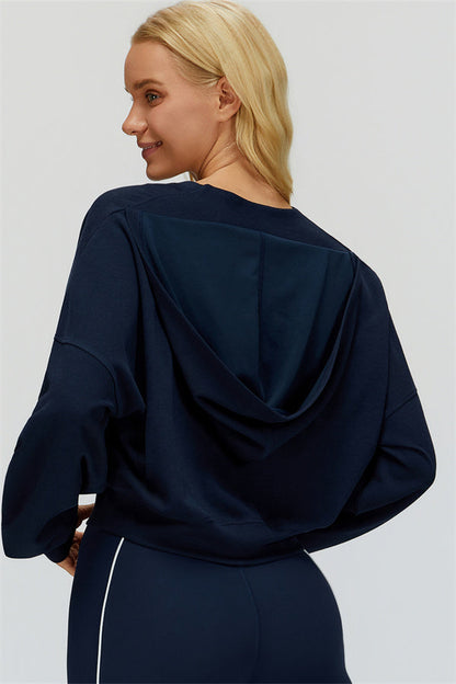 The Whisper V-Neck Hoodie