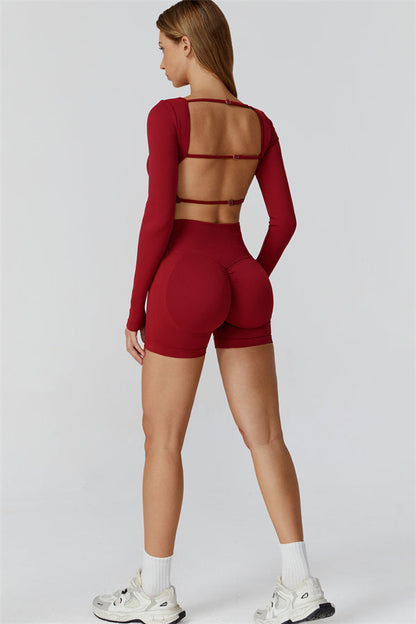 The Reign Long Sleeve Crop Top