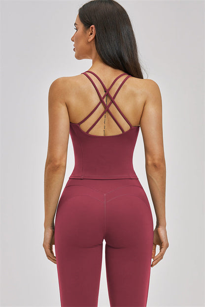 The Zenith Crop Top Flared Leggings 2-Piece Set