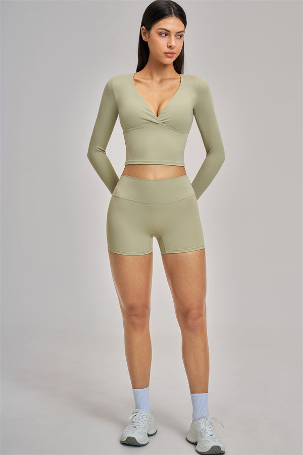 The Swoon Long Sleeve Crop top