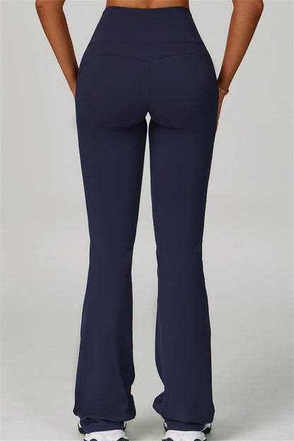 The Bold Halter Sports Bra Flared Leggings 2-Piece Set