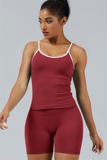 The Elevate Crop Top Shorts 2-Piece Set