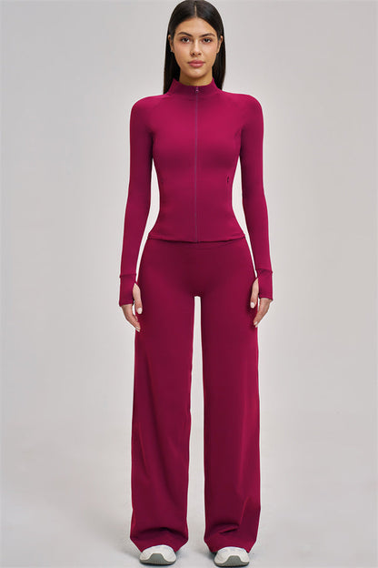 The Swoon Jacket Flared Leggings 2-Piece Set