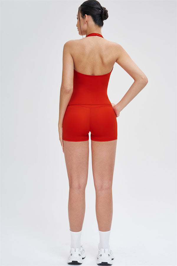 The Stride Crop Top Isabella Shorts 2-Piece Set