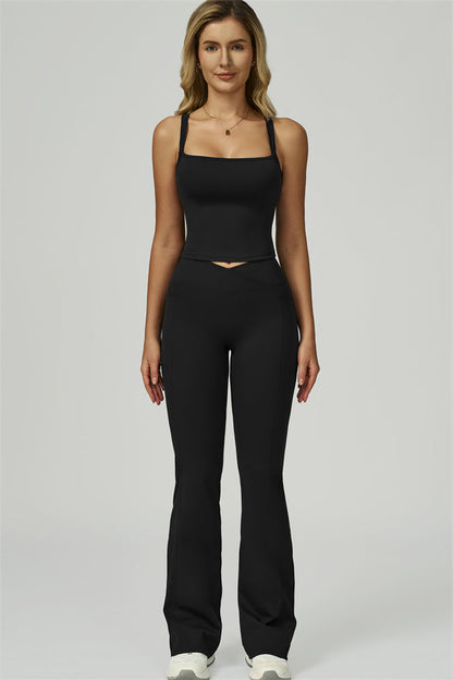 The Flourish Flared Leggings