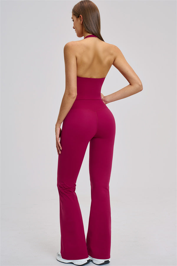 The Zestful Tank Top Flared Leggings 2-Piece Set