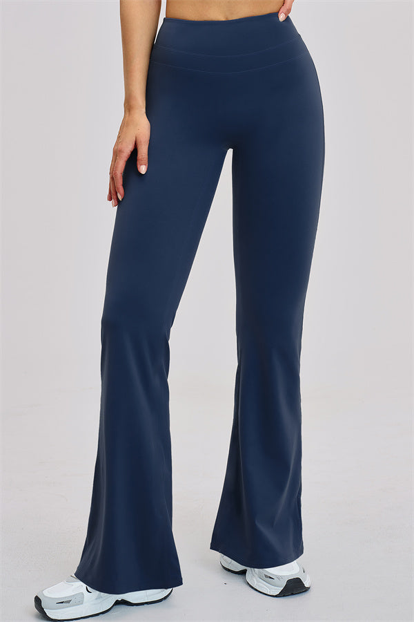 The Stride Crop Top Flared Leggings 2-Piece Set