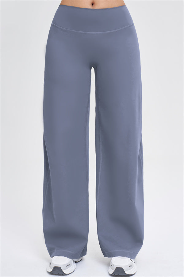 The Stride Crop Top Straight Leg Pants 2-Piece Set