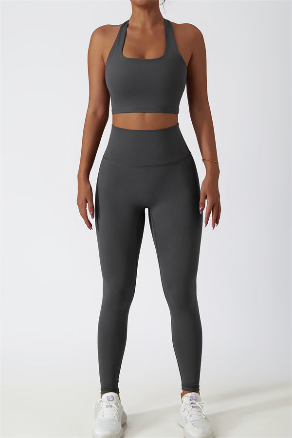 The Seraphine Halter Crop Top