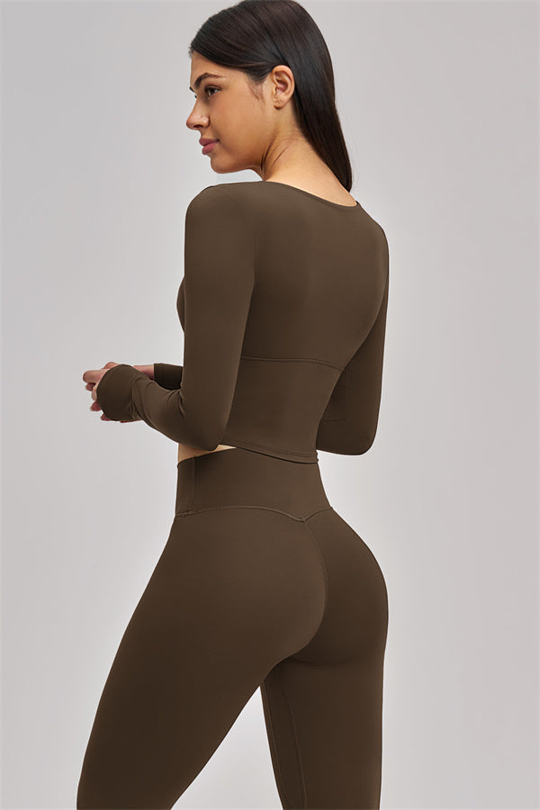 The Swoon Long Sleeve Crop top
