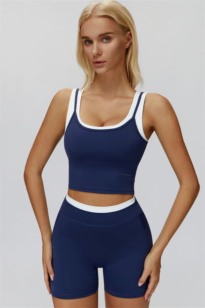 The Canyon Crop Tank Shorts 2-Piece Set