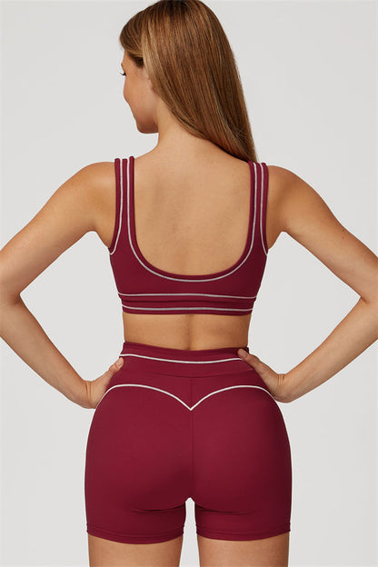 The Amara Sports Bra Shorts 2-Piece Set