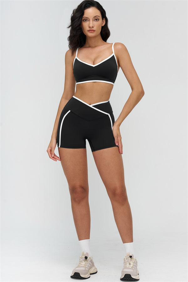 The Crave Contrast Sports Bra