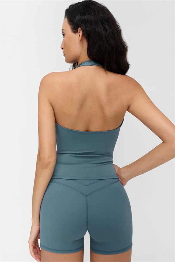 The Stride Crop Top Shorts 2-Piece Set