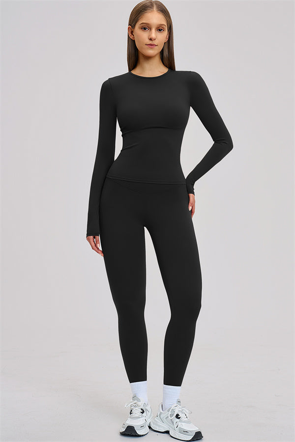 The Dynamic Long Sleeve T-shirt Leggings 2-Piece Set
