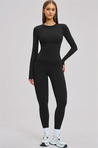 The Dynamic Long Sleeve T-shirt Leggings 2-Piece Set