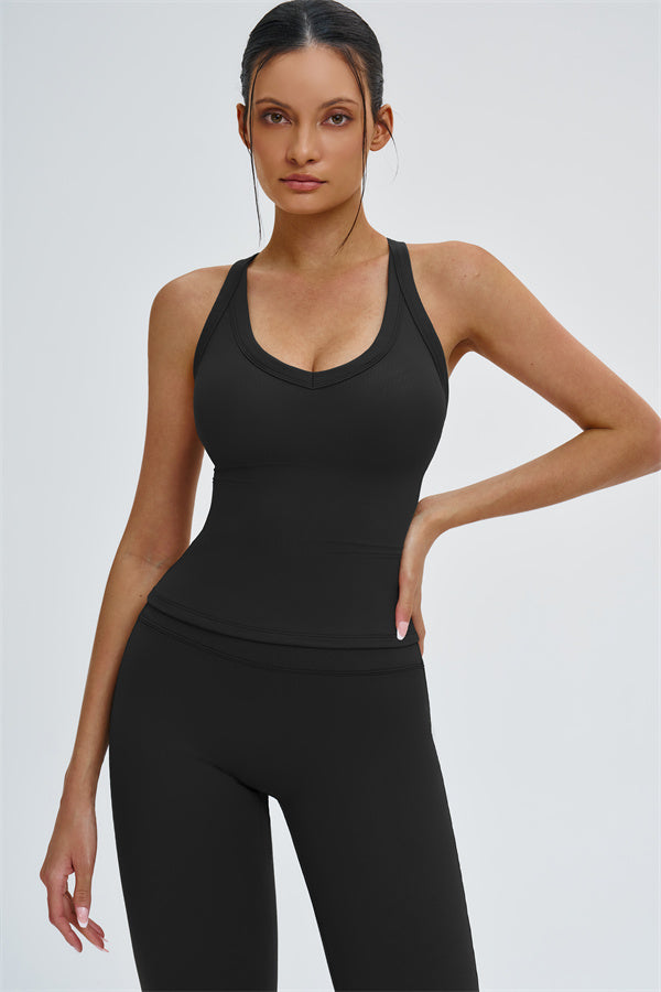 The Slate Cross Back Top