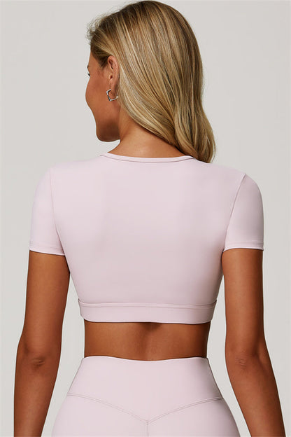 The Lavish Cut-out Crop Top