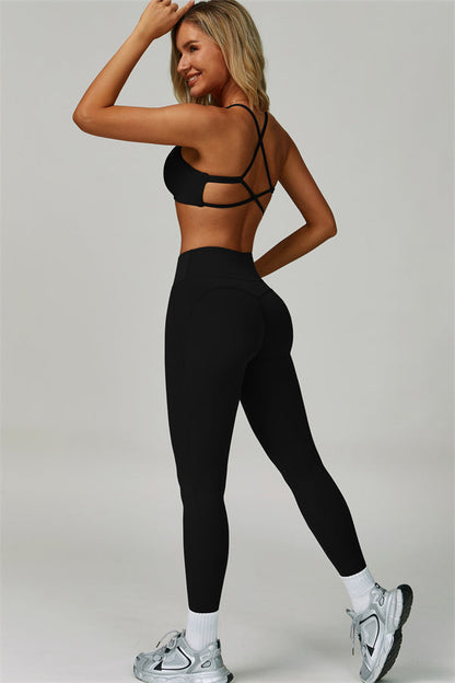 The Bold Cross Back Sports Bra