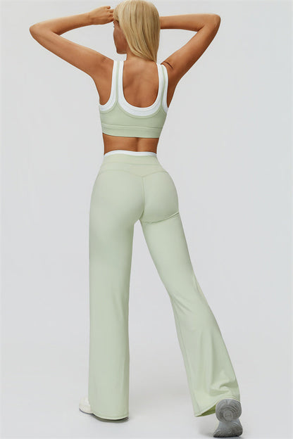 The Canyon Sports Bra Flared Leggings 2-Piece Set